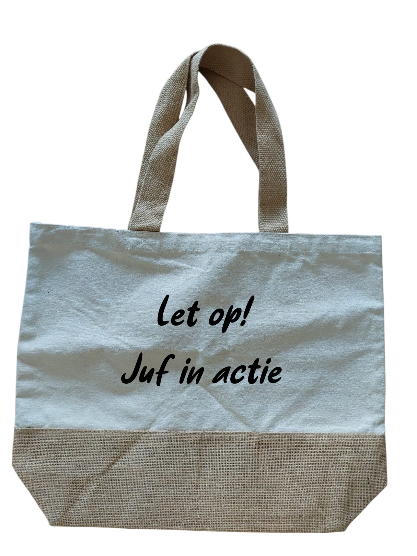 Let op! Juf in actie