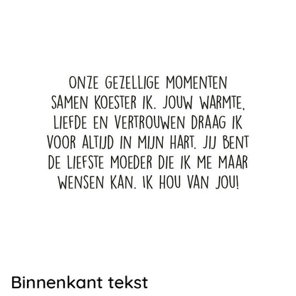 De liefste moeder van de wereld