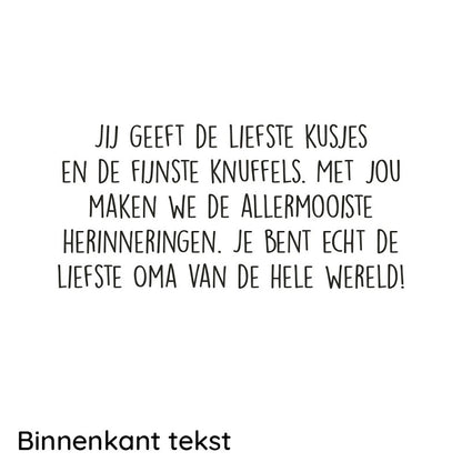 De liefste oma van de wereld