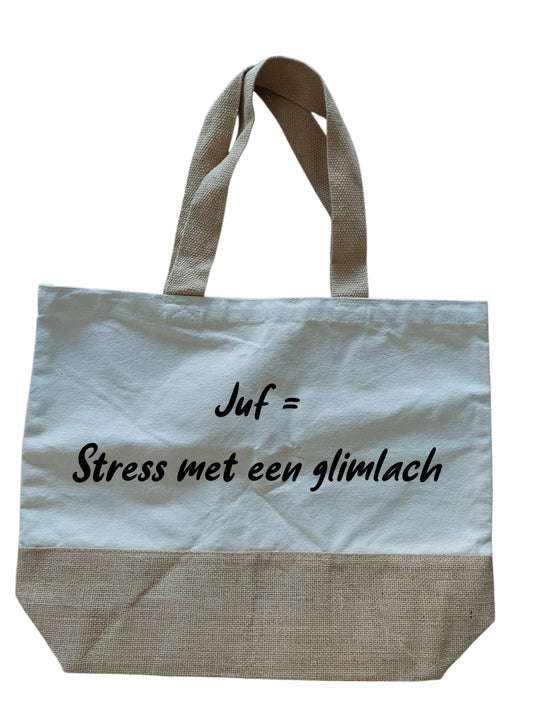 Juf = Stress met een glimlach