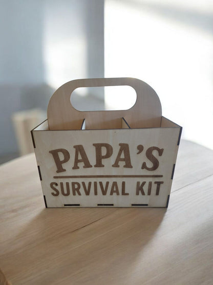 Bierkratje Papa's survival kit